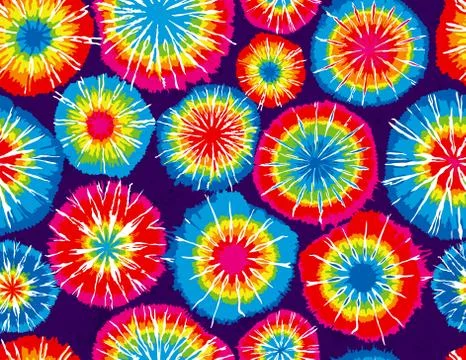 Seamless repeating tie dye background Illustration
