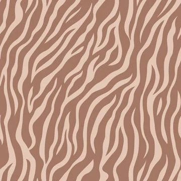 Seamless repeating vector pattern, brown colors. Stock Illustration