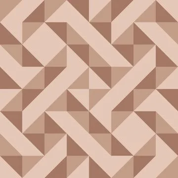 Seamless repeating vector pattern, brown colors. Stock Illustration