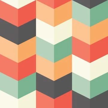 Seamless Retro Design Stock Illustration