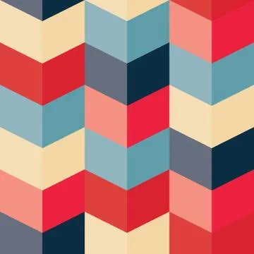 Seamless Retro Design Stock Illustration