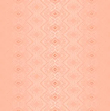 Seamless retro diamond pattern apricot shining Stock Illustration