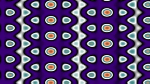 Seamless retro geometric pattern background with warm bohemian colors Stock Footage 342207163