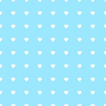 Seamless retro pattern  hearts. Vector 库存插图