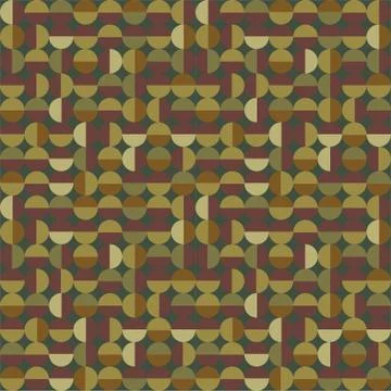 Seamless retro pattern Stock Illustration