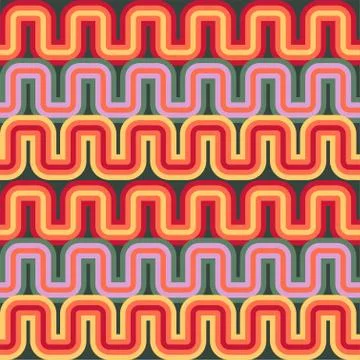 Seamless retro pattern Stock-Illustration