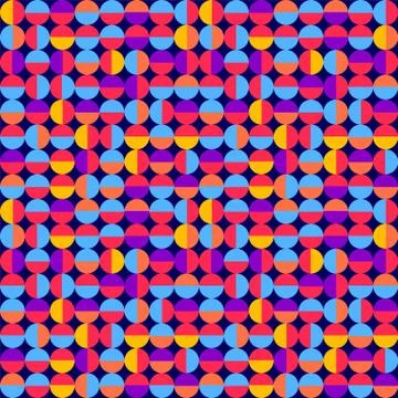 Seamless retro pattern Illustrazione stock