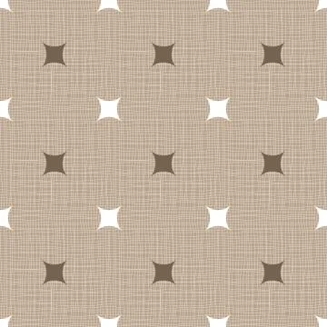 Seamless Retro Pattern. Linen Stock Illustration
