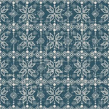 Seamless retro worn out background triangle square geometry Stock Illustration