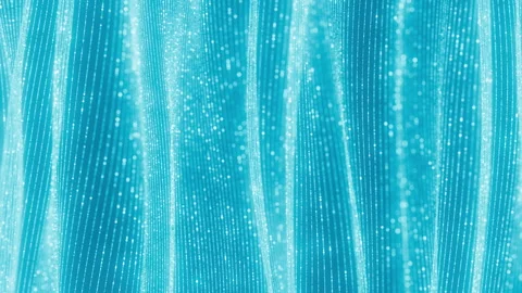 Seamless reversible loop with wave of blinking dots flying through space.  Stock Footage 271080893