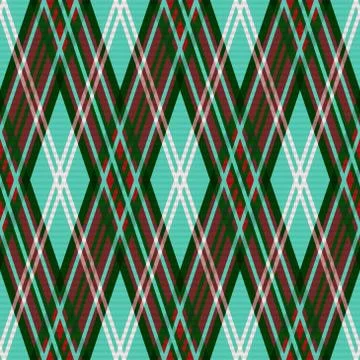 Seamless rhombic contrast pattern Stock Illustration