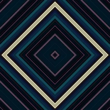 Seamless rhombus pattern. Pattern of colored lines Stock Photos