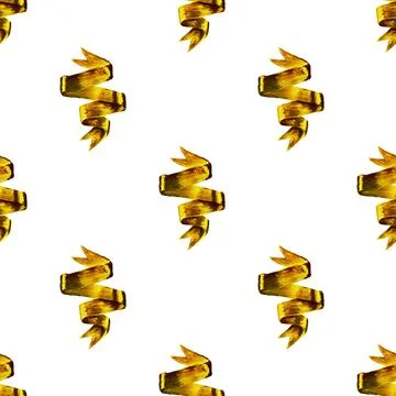 Seamless ribbons pattern Stock Illustration