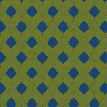 Seamless rich color Moroccan pattern or textile. fabric. wallpaper Stock Illustration