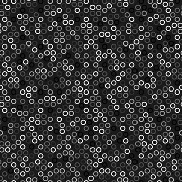 Seamless Ring Background Texture. Abstract Monochrome Pattern イラスト素材