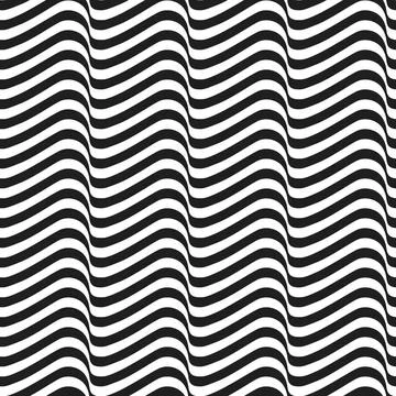 Seamless ripple pattern. Seamless pattern with waves. Copyright: xZoonar.c... Stock Photos