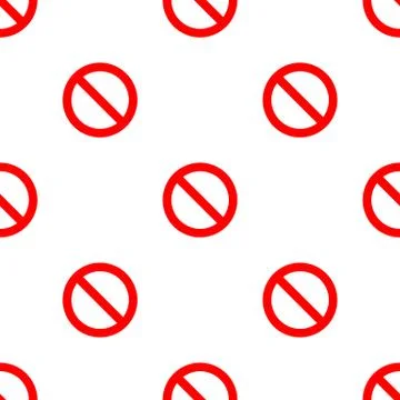 Seamless road sign pattern Stock Illustration