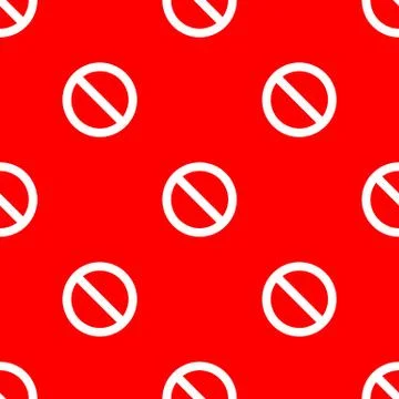 Seamless road sign pattern Stock Illustration