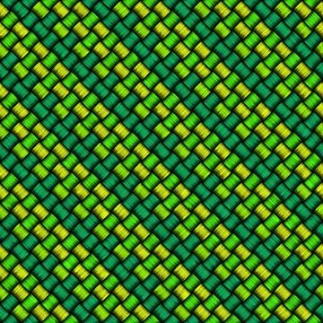 Seamless rope weave pattern Stock Illustration
