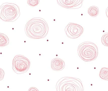 Seamless rose pattern Stock Illustration