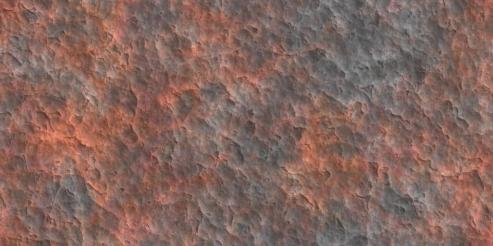 Seamless rough rust metallic background. Rusty weathered surface. Rusted ol.. Stock-Illustration
