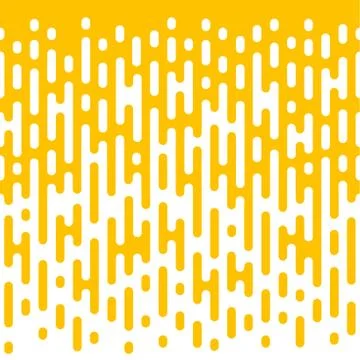 Seamless rounded lines halftone transition. Trendy abstract background. Stock Illustration