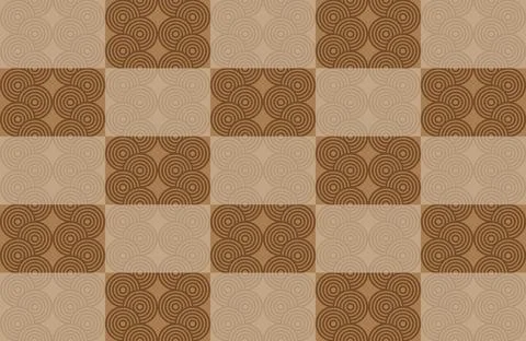 Seamless rounded lines pattern 스톡 일러스트