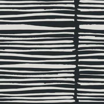 Seamless Row Lines Pattern Stock Illustration