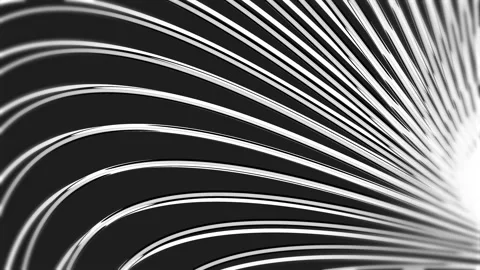 Seamless running zebra chrome repeat lines row background loop. Cold animat.. Stock Footage 275606737