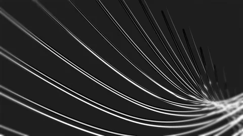 Seamless running zebra chrome repeat lines row background loop. Cold animat.. Stock Footage 275606740