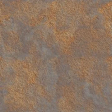 Seamless rust texture. Rusted metall rough tileable background. Industrial Stock Illustration