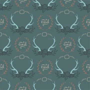 Seamless rustic background Stock Illustration