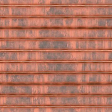 Seamless rusty bulkhead metal pattern Stock Illustration