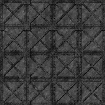 Seamless rusty bulkhead metal pattern 스톡 일러스트