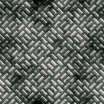 Seamless rusty bumped metal pattern Stock Illustration