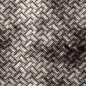 Seamless rusty bumped metal pattern Stock Illustration