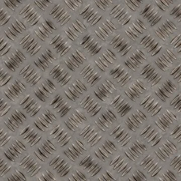 Seamless rusty diamond metal pattern Stock Illustration