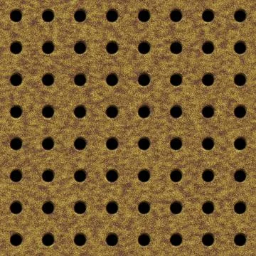 Seamless rusty metal grille Ilustración de archivo