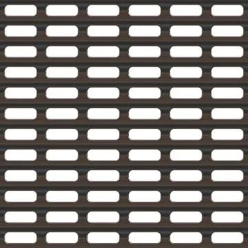 Seamless rusty metal grille Stock Illustration