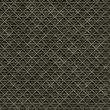 Seamless rusty metal grille pattern Ilustração Stock