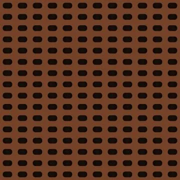 Seamless rusty metal grille pattern Stock Illustration