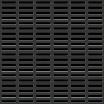 Seamless rusty metal grille pattern Ilustração Stock