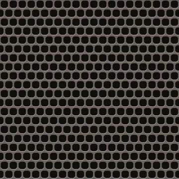 Seamless rusty metal grille pattern Stock Illustration