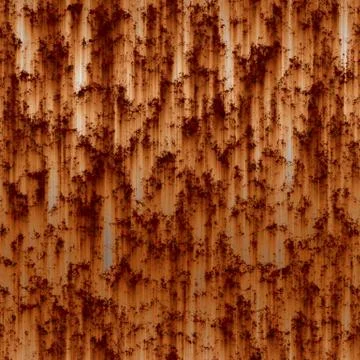 Seamless rusty metal pattern Stock Illustration