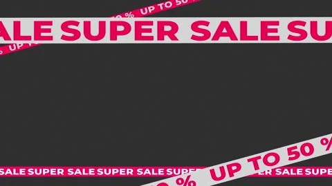 Seamless sale looping background. Stock Footage 327129833