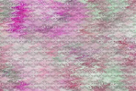 Seamless scale pattern wallpaper Illustrazione stock