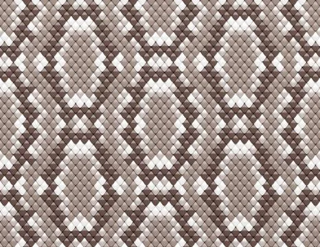 Seamless scales texture Illustrazione stock