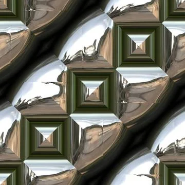 Seamless Sci-Fi background Sci-fi seamless wall background, It can also be... Stock Photos