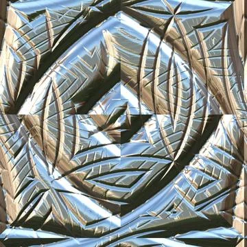 Seamless Sci-Fi background Sci-fi seamless wall background, It can also be... Stock Photos