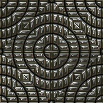 Seamless Sci-Fi background Sci-fi seamless wall background, It can also be... Stock Photos